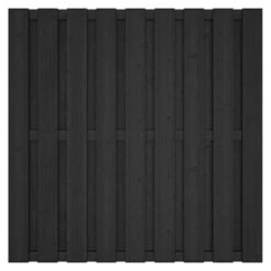 Schutting Antraciet Grenen 17-planks