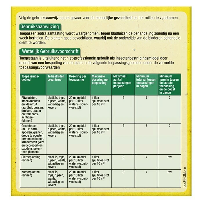 Solabiol Insectenverdelger Natria Concentraat 5 Solabiol Insectenverdelger Natria Concentraat - Image 3