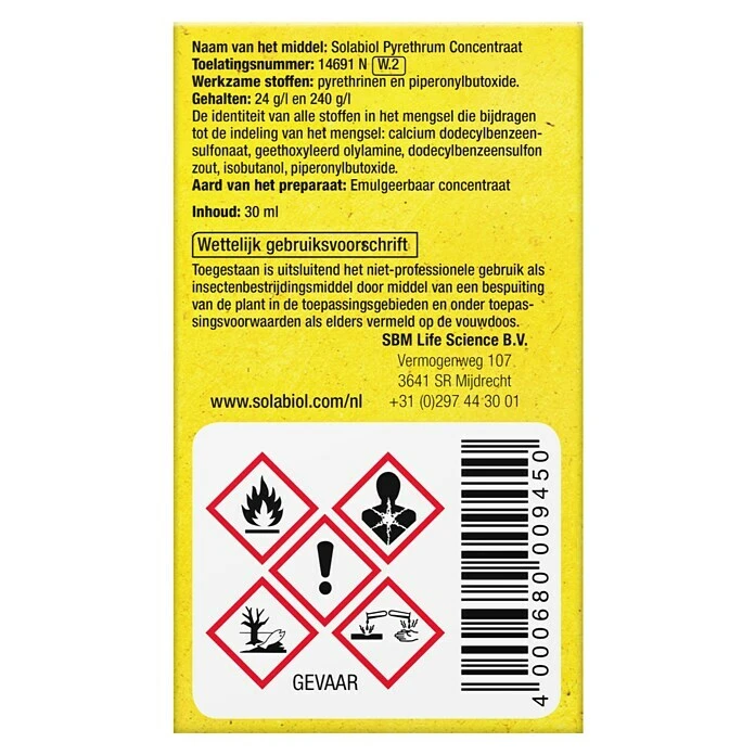 Solabiol Insectenverdelger Natria Concentraat 7 Solabiol Insectenverdelger Natria Concentraat - Image 5