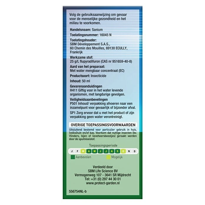 Insectenverdelger Sanium Concentraat 5 Insectenverdelger Sanium Concentraat - Image 3