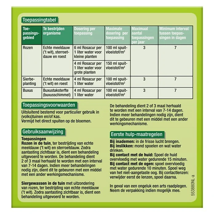 Schimmelbescherming Rosacur 5 Schimmelbescherming Rosacur - Image 3