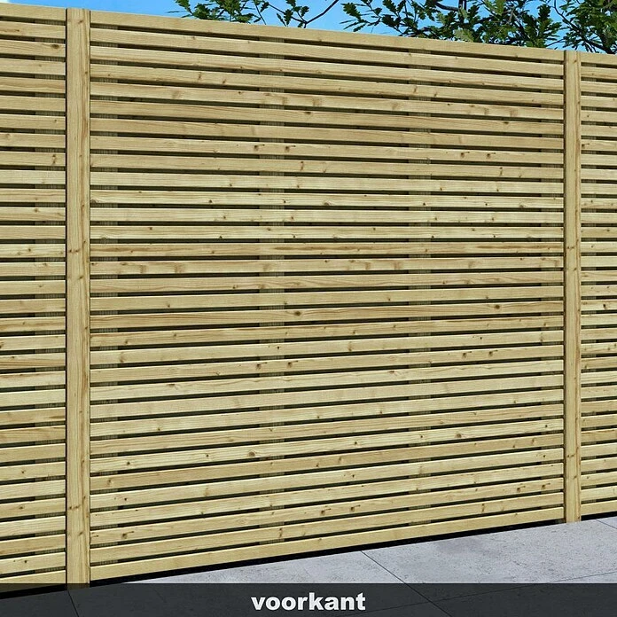 Schutting Grenen Andalusië 4 Schutting Grenen Andalusië - Afbeelding 2
